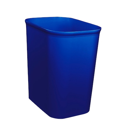 Hapco-Elmar R4140BLUE-Fire Retardant 14 Qt. UL Approved Wastebasket, Blue, PK 6 R4140BLUE